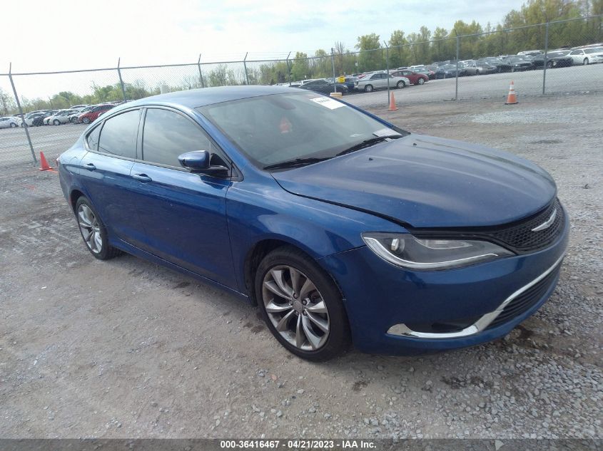 2015 CHRYSLER 200 S - 1C3CCCBB5FN584707