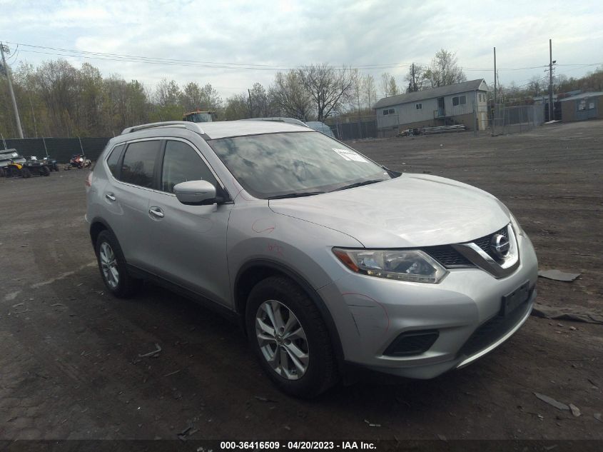 2015 NISSAN ROGUE SV - KNMAT2MT8FP516084