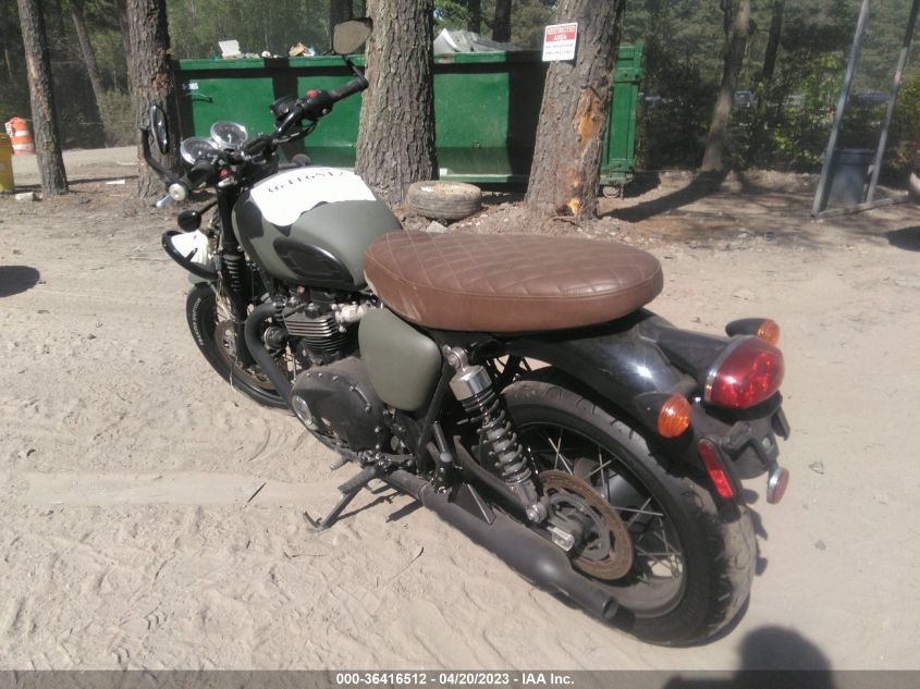 2018 TRIUMPH MOTORCYCLE BONNEVILLE T100 SMTD10GN1JT852407