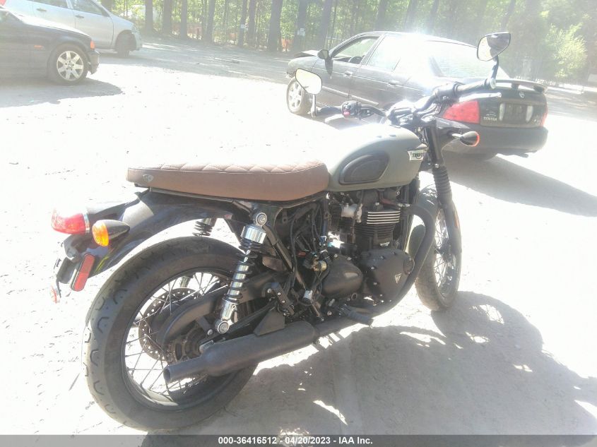2018 TRIUMPH MOTORCYCLE BONNEVILLE T100 SMTD10GN1JT852407