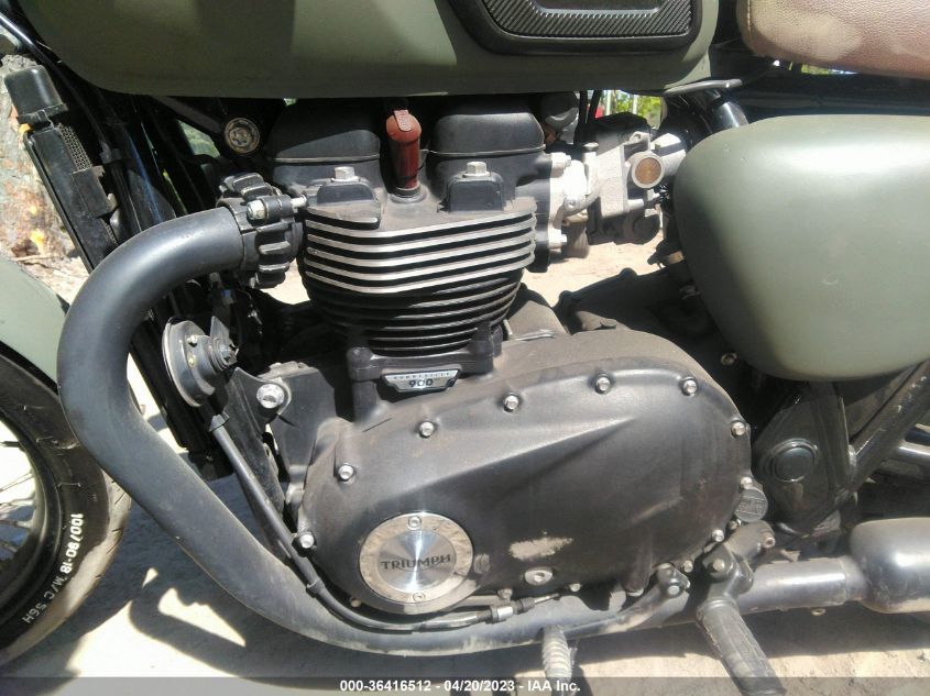 2018 TRIUMPH MOTORCYCLE BONNEVILLE T100 SMTD10GN1JT852407