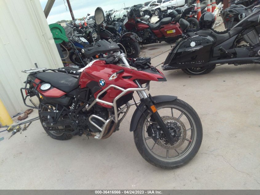 2014 BMW F700 GS - WB10B1101EZF85320