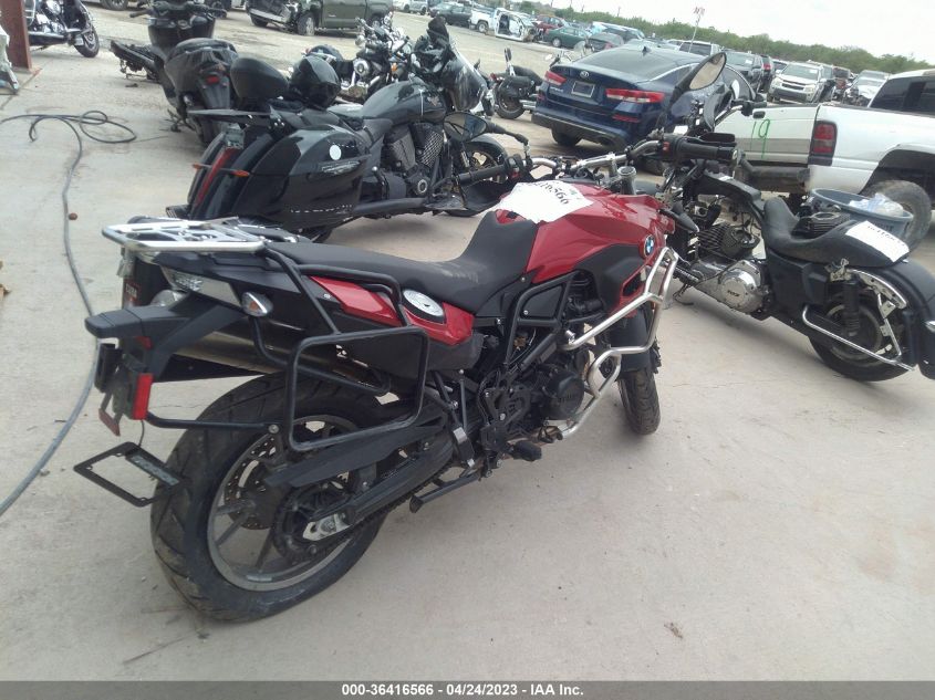 2014 BMW F700 GS - WB10B1101EZF85320