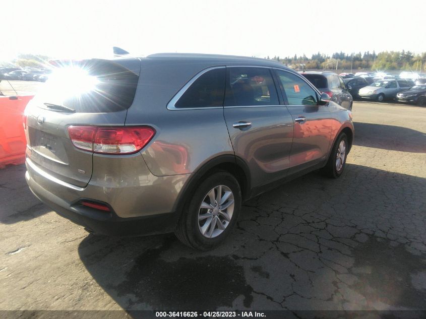 2017 KIA SORENTO LX - 5XYPGDA36HG265179