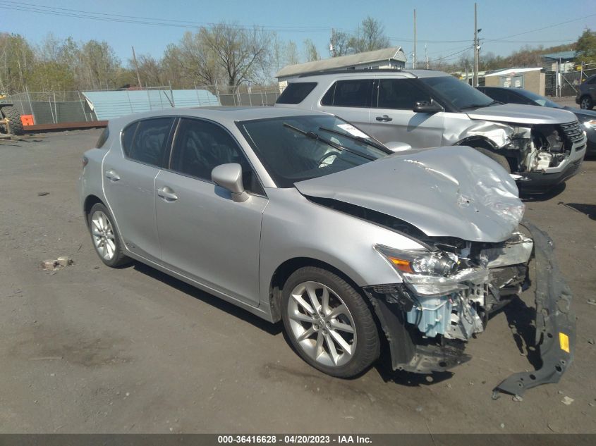 2013 LEXUS CT 200H HYBRID - JTHKD5BH1D2150821