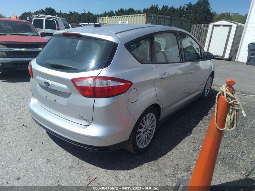 2014 FORD C-MAX HYBRID SE - 1FADP5AUXEL519838