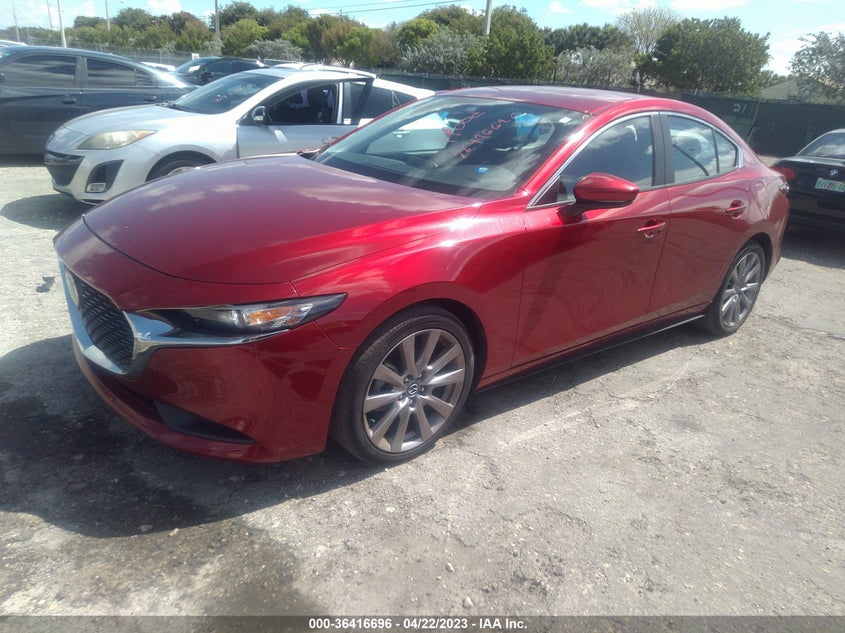 VIN 3MZBPABL4MM200350 2021 MAZDA MAZDA3 SEDAN SELECT
