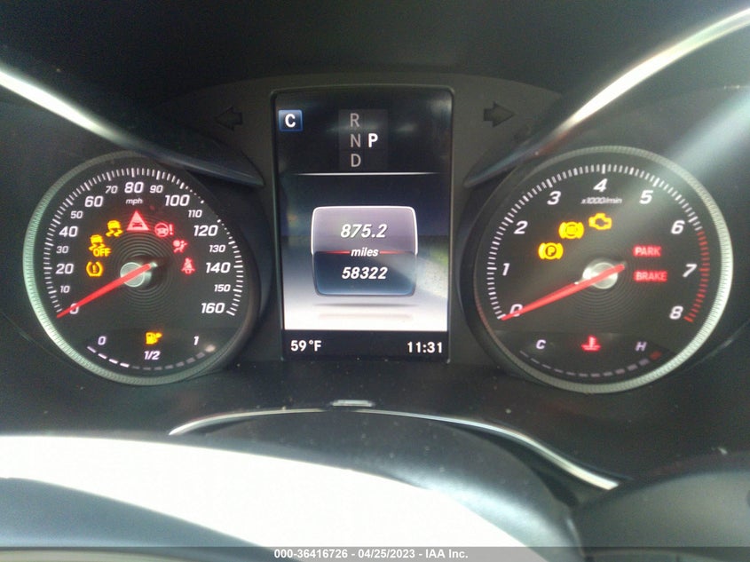 VIN 55SWF4KB2JU270167 2018 MERCEDES-BENZ C-CLASS C 300