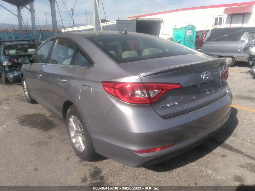 2017 HYUNDAI SONATA SE - 5NPE24AF5HH499516