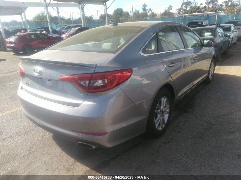 2017 HYUNDAI SONATA SE - 5NPE24AF5HH499516