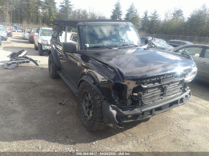 2022 FORD BRONCO BASE/BIG BEND - 1FMDE5BH0NLB87969