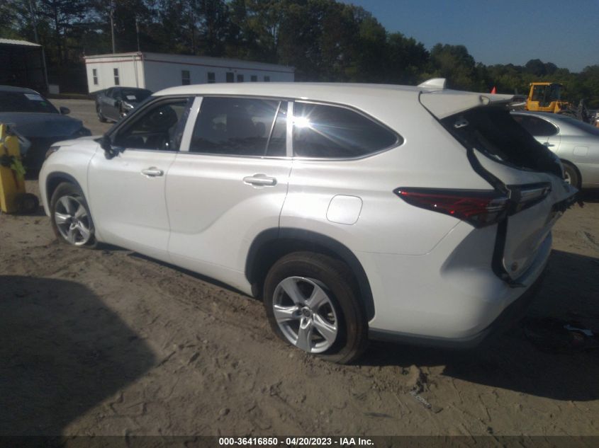 2020 TOYOTA HIGHLANDER L - 5TDCZRAH4LS000726