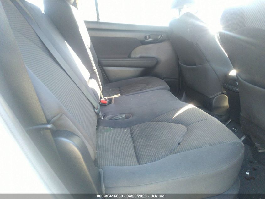 2020 TOYOTA HIGHLANDER L - 5TDCZRAH4LS000726