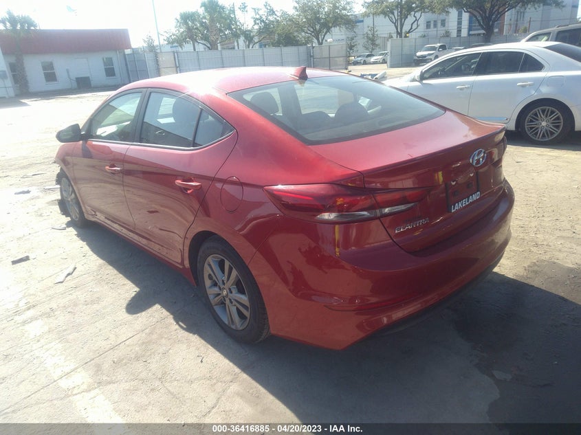 VIN 5NPD84LF8JH237227 2018 HYUNDAI ELANTRA SEL