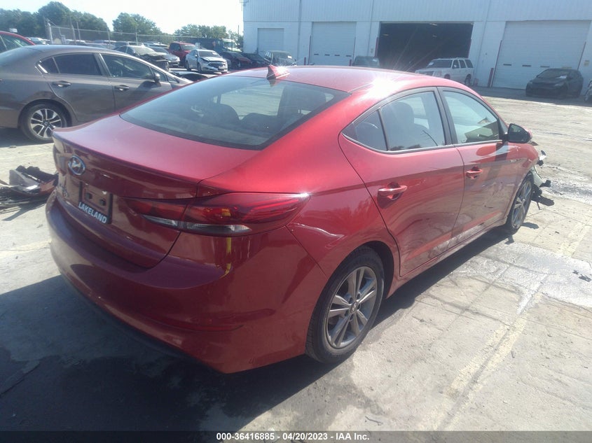 VIN 5NPD84LF8JH237227 2018 HYUNDAI ELANTRA SEL
