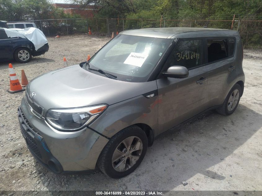 2014 KIA SOUL BASE - KNDJN2A22E7009489