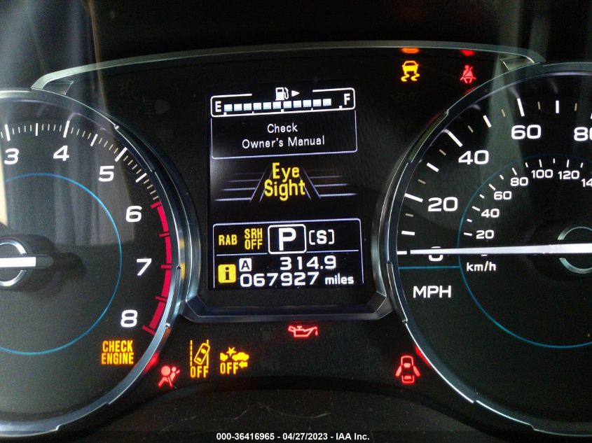 2018 SUBARU FORESTER TOURING - JF2SJGWCXJH548494