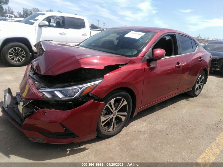 2020 NISSAN SENTRA SV - 3N1AB8CV9LY236230