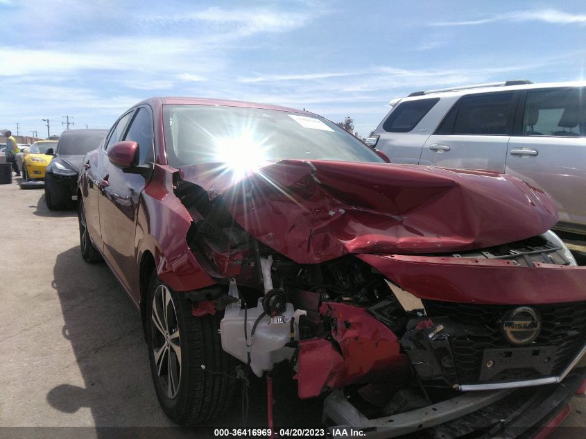 2020 NISSAN SENTRA SV - 3N1AB8CV9LY236230