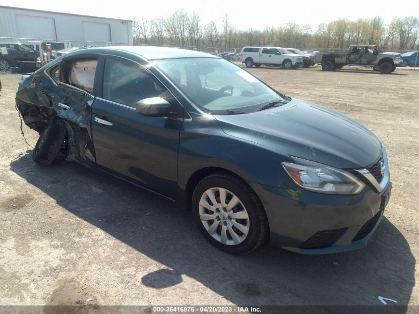 2016 NISSAN SENTRA SR/SL/S/SV/FE+ S - 3N1AB7AP8GY234747