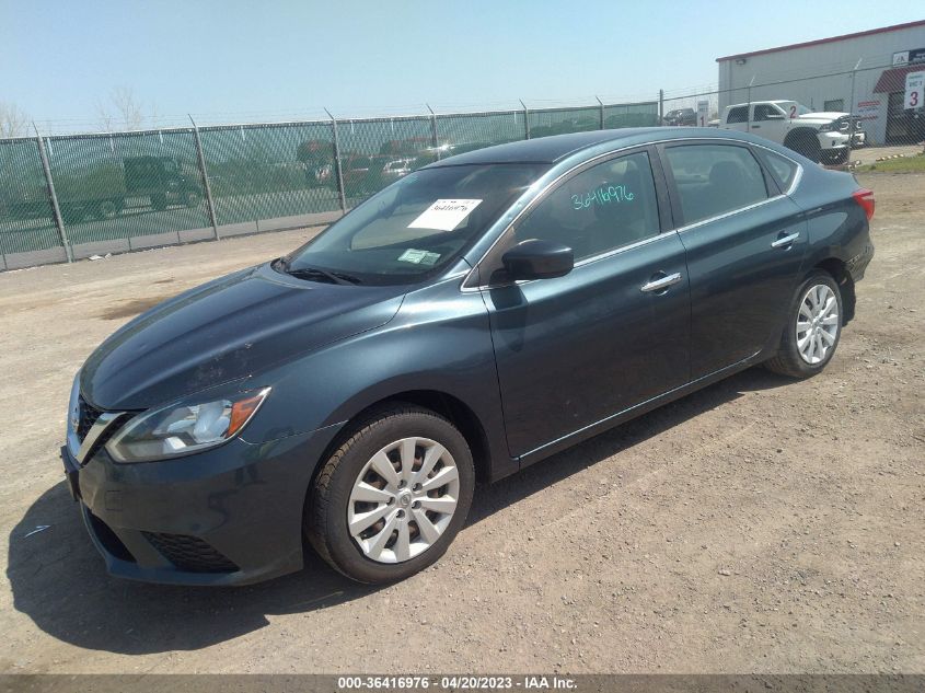 2016 NISSAN SENTRA SR/SL/S/SV/FE+ S - 3N1AB7AP8GY234747