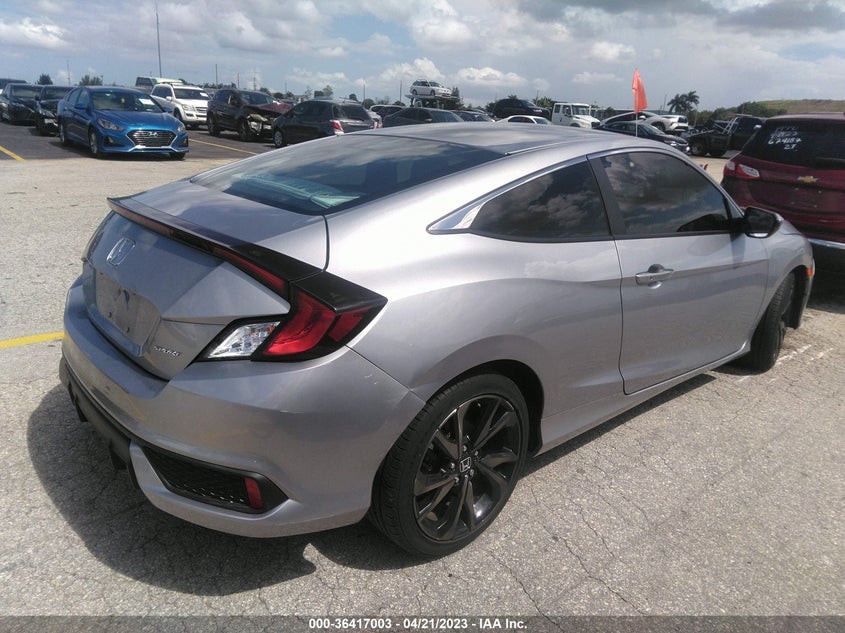 VIN 2HGFC4B87KH303255 2019 HONDA CIVIC COUPE SPORT