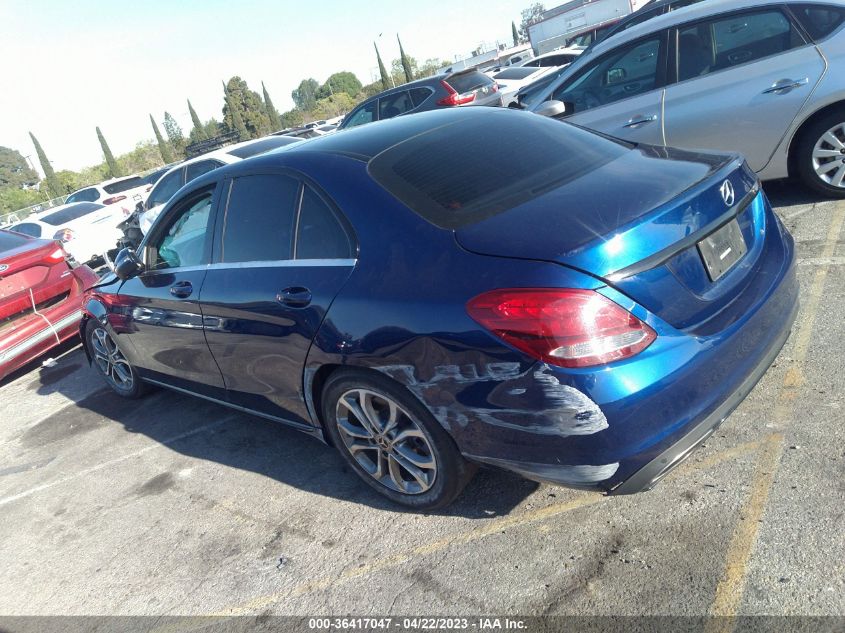 2017 MERCEDES-BENZ C-CLASS C 300 - 55SWF4JB6HU219041