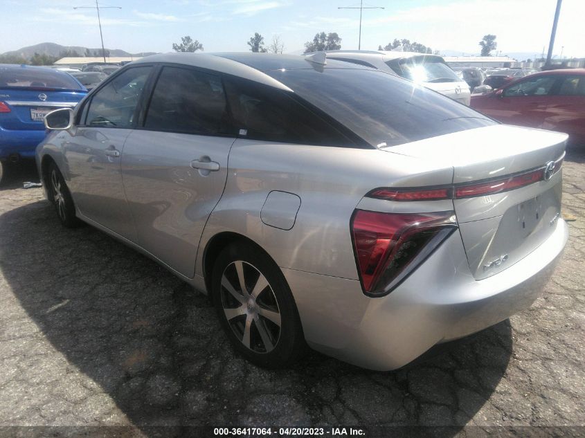 2016 TOYOTA MIRAI JTDBVRBD7GA000855