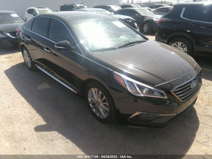 2015 HYUNDAI SONATA 2.4L LIMITED - 5NPE34AF2FH234059