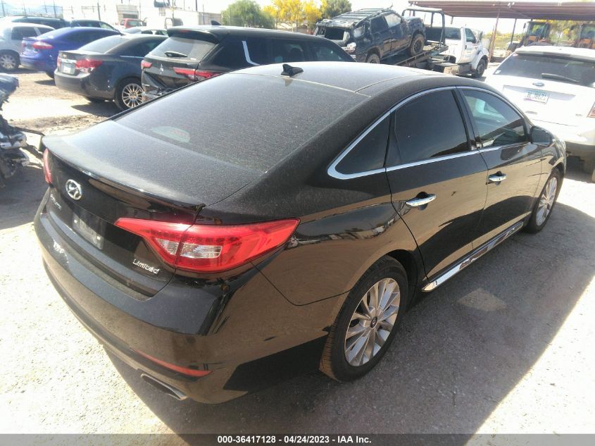 2015 HYUNDAI SONATA 2.4L LIMITED - 5NPE34AF2FH234059