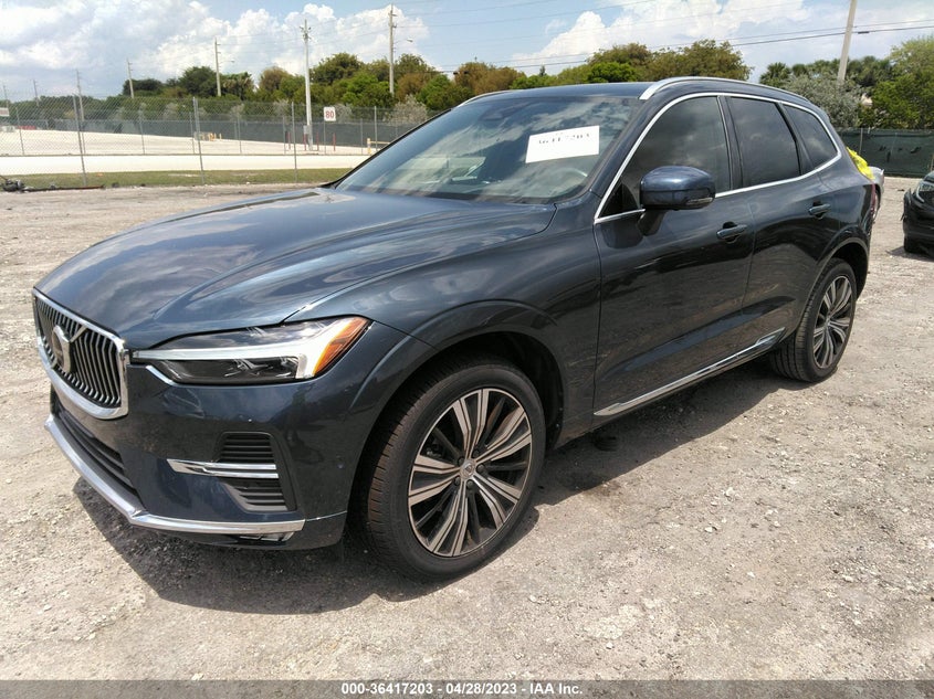 VIN YV4L12RL2N1900593 2022 VOLVO XC60 INSCRIPTION