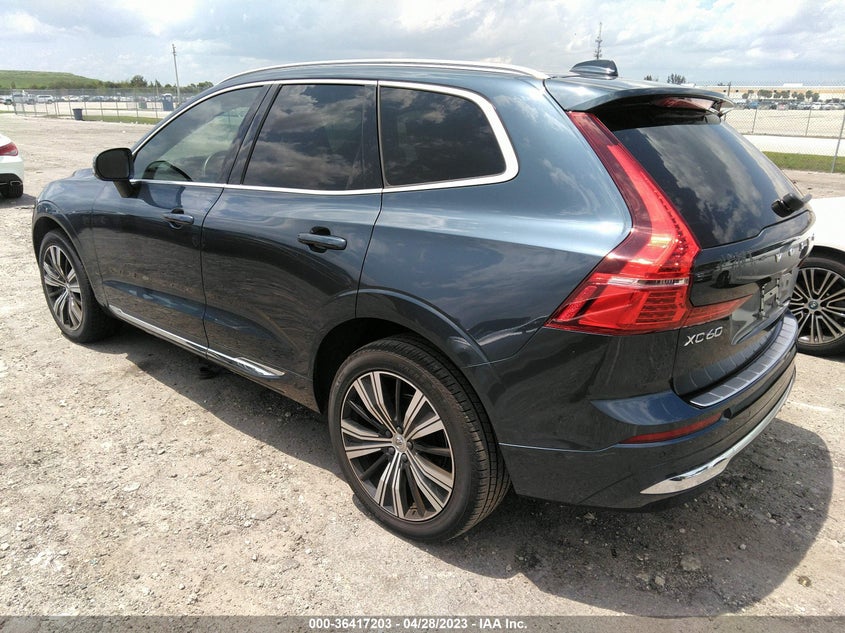 VIN YV4L12RL2N1900593 2022 VOLVO XC60 INSCRIPTION