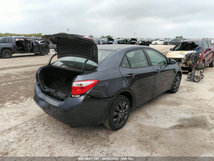 2016 TOYOTA COROLLA L/LE/S/S PLUS/LE PLUS - 5YFBURHE6GP439088