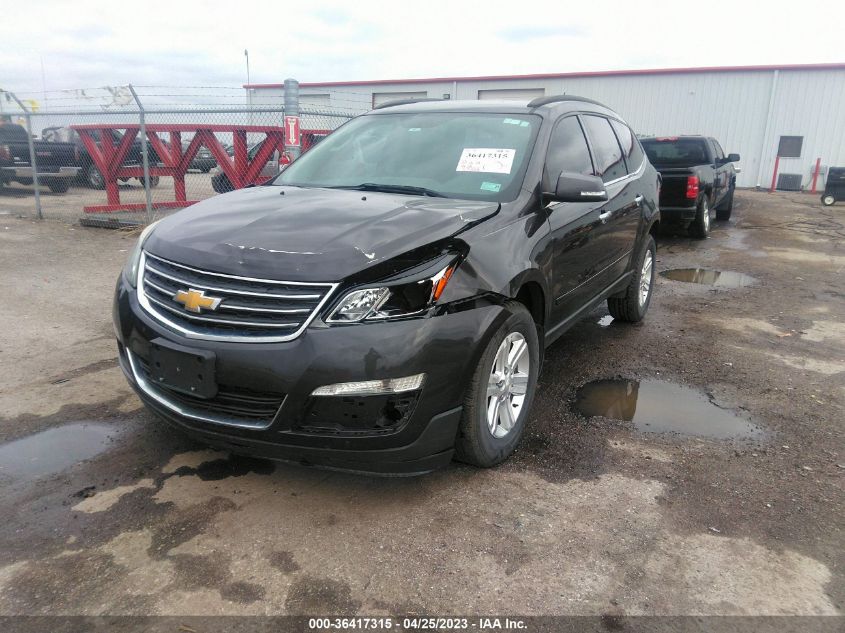 2013 CHEVROLET TRAVERSE LT - 1GNKRGKD3DJ225401