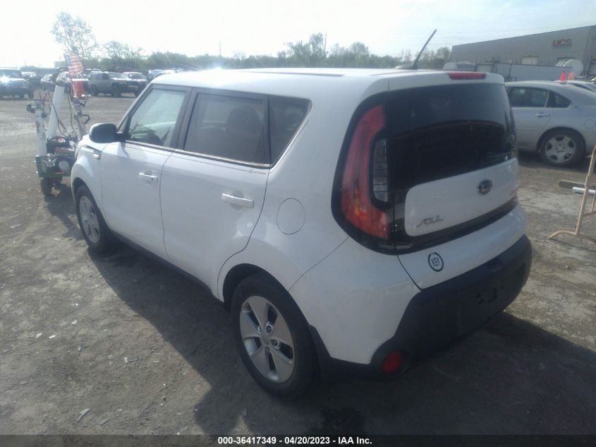 2014 KIA SOUL BASE - KNDJN2A22E7738690