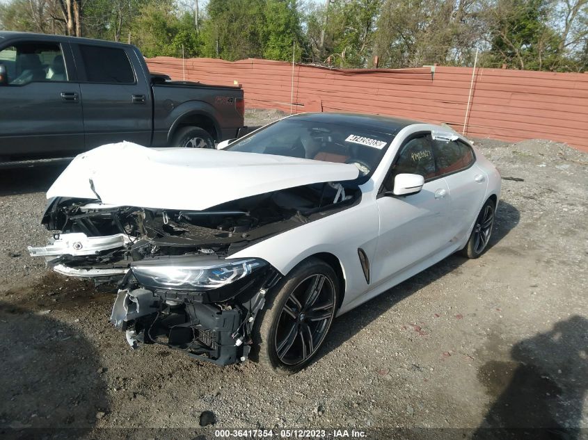 2022 BMW 8 SERIES 840I WBAGV4C00NCH99612