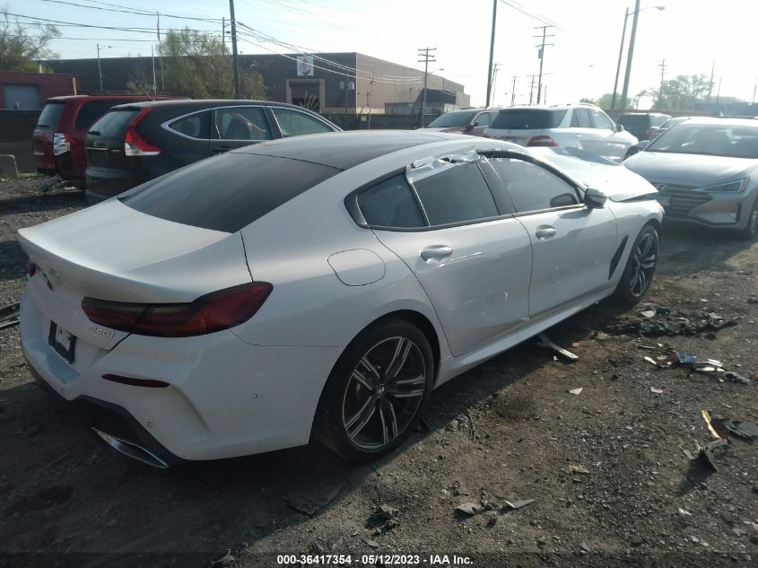 2022 BMW 8 SERIES 840I WBAGV4C00NCH99612