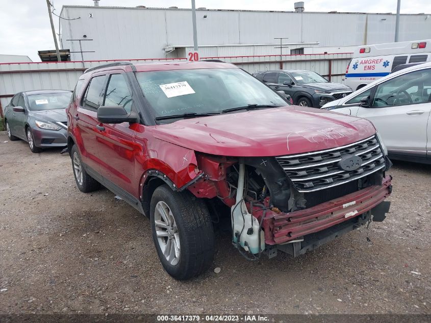 2017 FORD EXPLORER BASE - 1FM5K7B85HGA27026