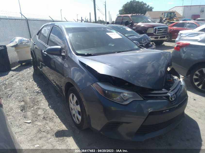 2014 TOYOTA COROLLA L/LE/S/S PLUS/LE PLUS - 2T1BURHE6EC074621