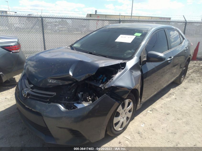 2014 TOYOTA COROLLA L/LE/S/S PLUS/LE PLUS - 2T1BURHE6EC074621