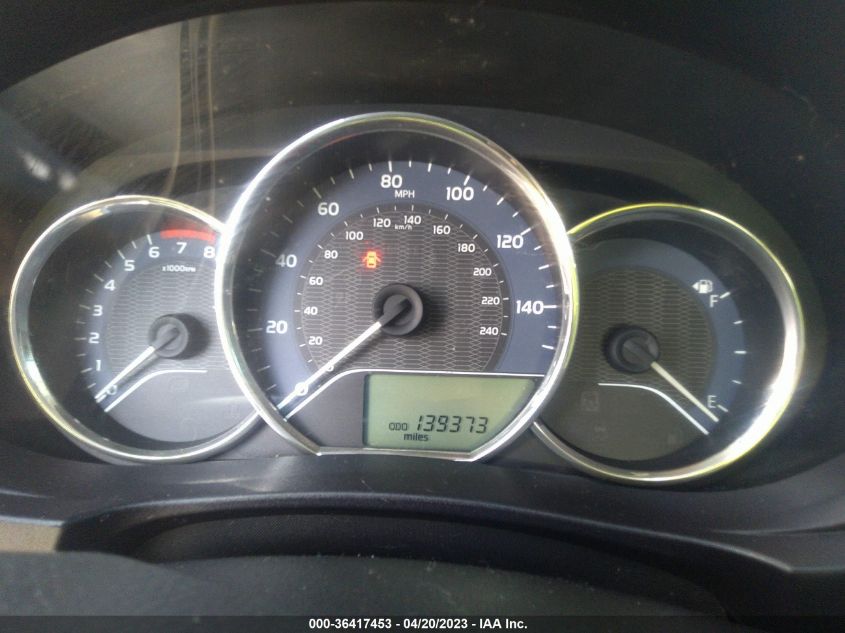 2014 TOYOTA COROLLA L/LE/S/S PLUS/LE PLUS - 2T1BURHE6EC074621