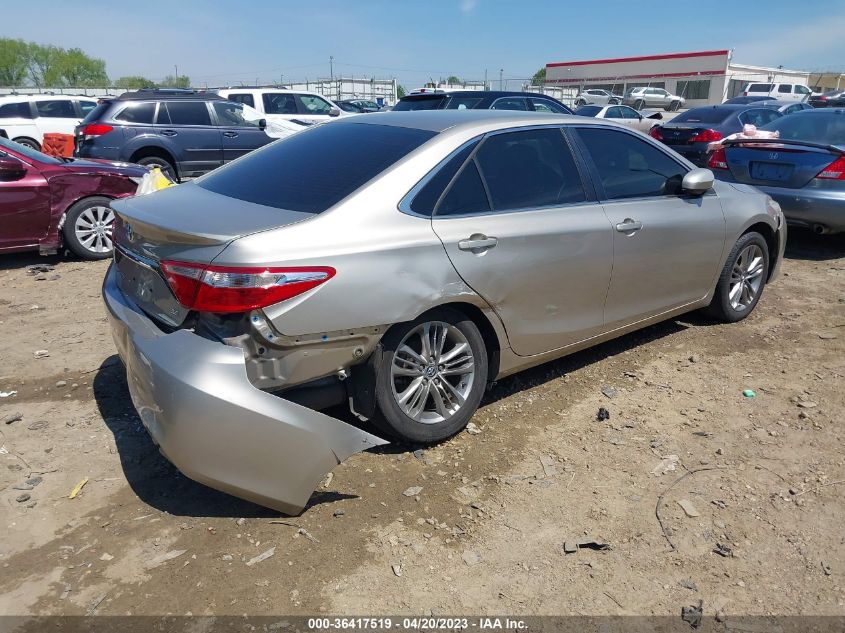 2016 TOYOTA CAMRY XLE/SE/LE/XSE - 4T1BF1FK8GU154413