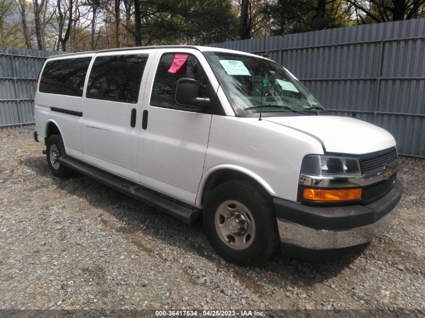 2019 CHEVROLET EXPRESS PASSENGER LT - 1GAZGPFG7K1218152