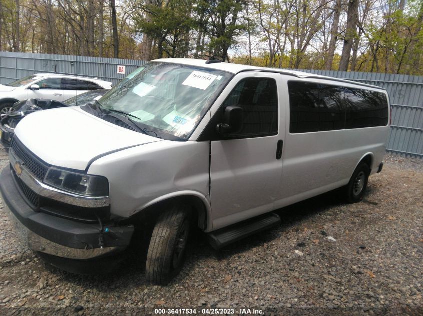 2019 CHEVROLET EXPRESS PASSENGER LT - 1GAZGPFG7K1218152