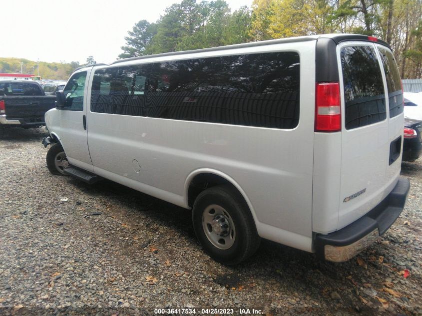 2019 CHEVROLET EXPRESS PASSENGER LT - 1GAZGPFG7K1218152