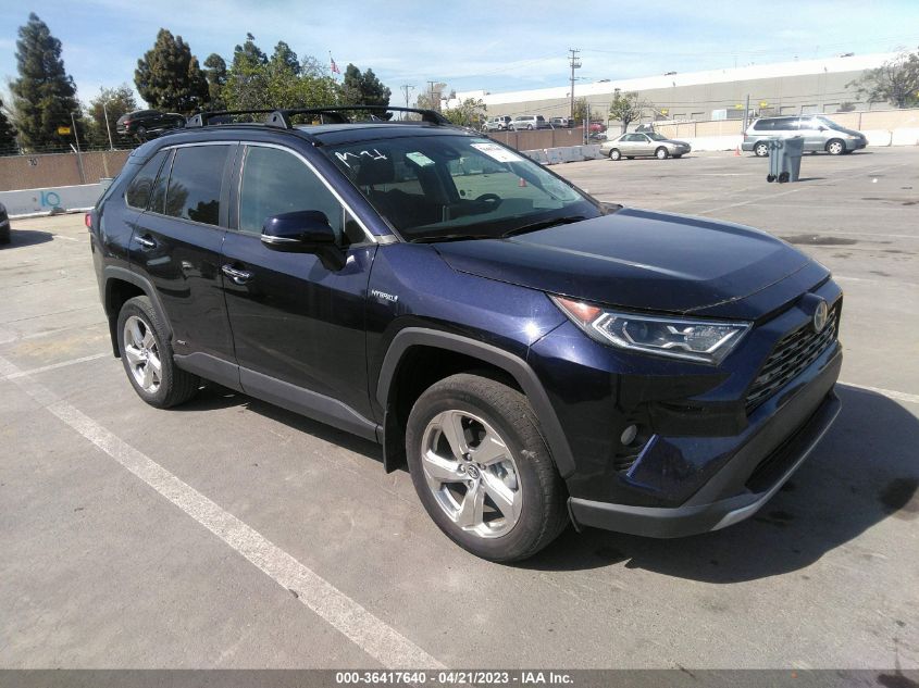 2021 TOYOTA RAV4 HYBRID LIMITED - 4T3D6RFV7MU007357