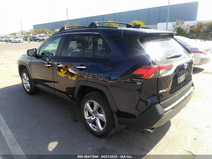 2021 TOYOTA RAV4 HYBRID LIMITED - 4T3D6RFV7MU007357
