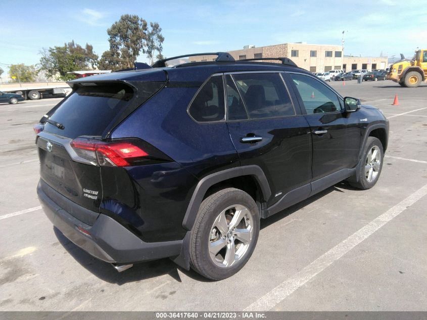2021 TOYOTA RAV4 HYBRID LIMITED - 4T3D6RFV7MU007357