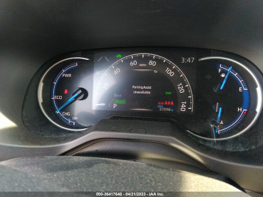 2021 TOYOTA RAV4 HYBRID LIMITED - 4T3D6RFV7MU007357