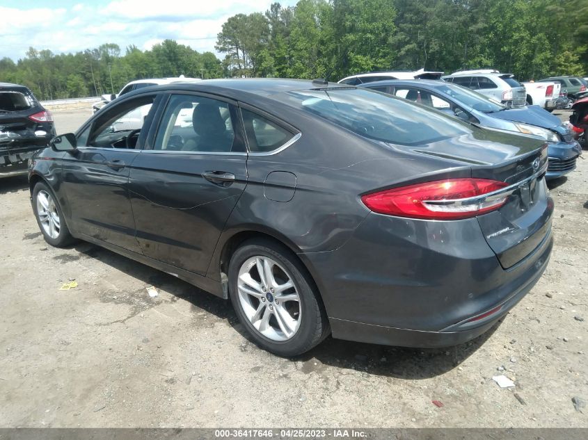 2018 FORD FUSION SE - 3FA6P0HD9JR183080